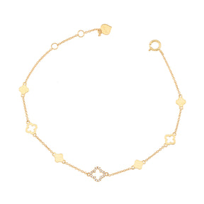 Multi-Cross Diamond Bracelet. Cross Bracelet. Βραχιόλι με σταυρουδάκια. Βραχιόλι με μπρογιάν.