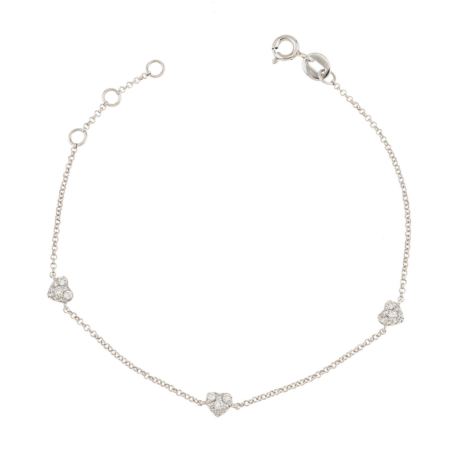 Diamond bracelet. Gift Bracelet. Perfect bracelet for present. Precious stone bracelet. Chain Bracelet. Bangle Bracelet. Anatol jewelry. Fine Jewelry. Golden Hall. Kifissia. Βραχιόλι με διαμάντια. Βραχιόλι για δώρο. Βραχιόλι χειροπέδα. Ζαφείρια. Ρουμπίνια. Σμαράγδια. Athens. Diamond hearts bracelet.