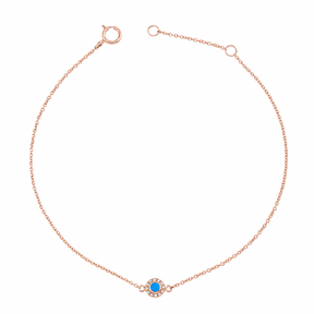 Enamel Eye Bracelet