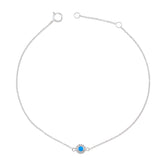 Enamel Eye Bracelet