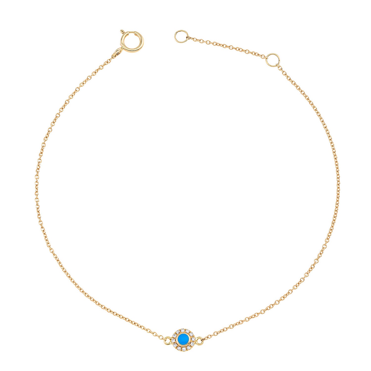 Enamel Eye Bracelet