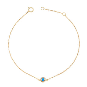 Enamel Eye Bracelet