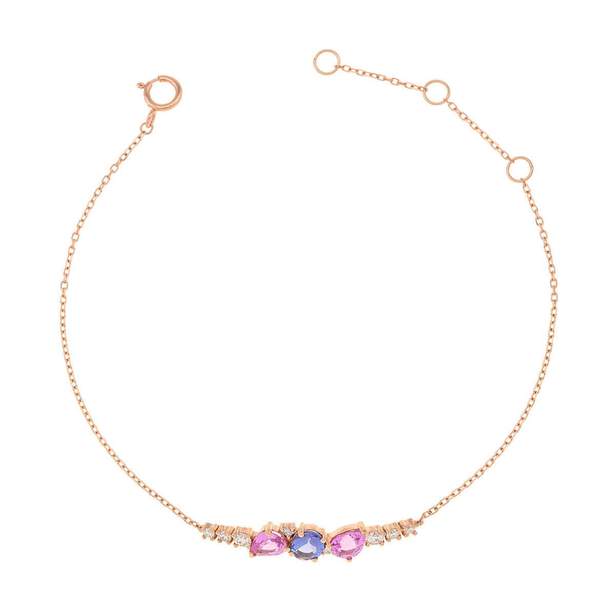 Pink Lip Bracelet