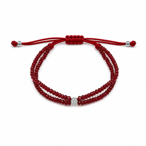 Diamond in Rubies Bracelet