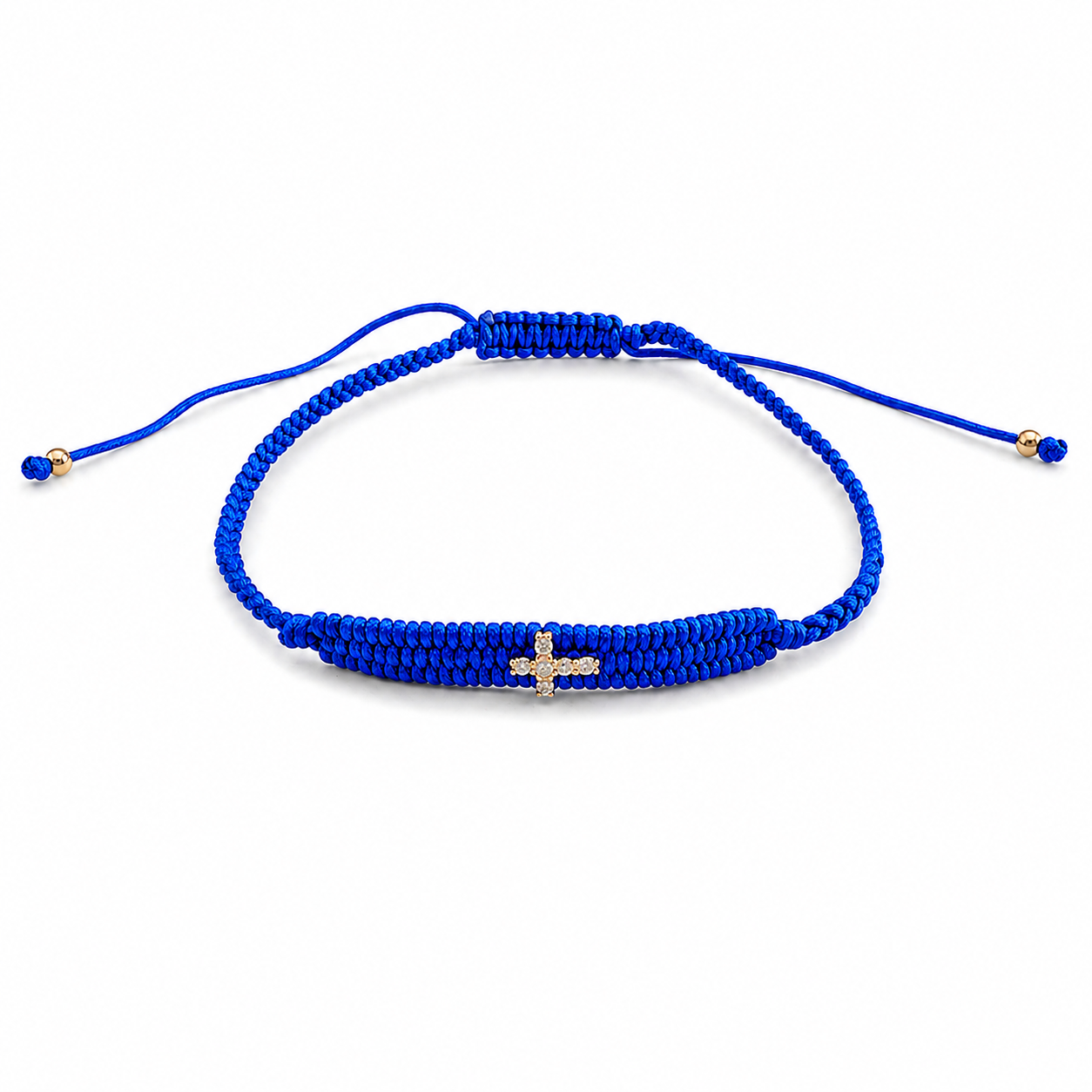 Cross on Thread Bracelet