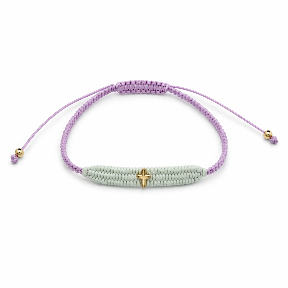 Cross on Thread Bracelet