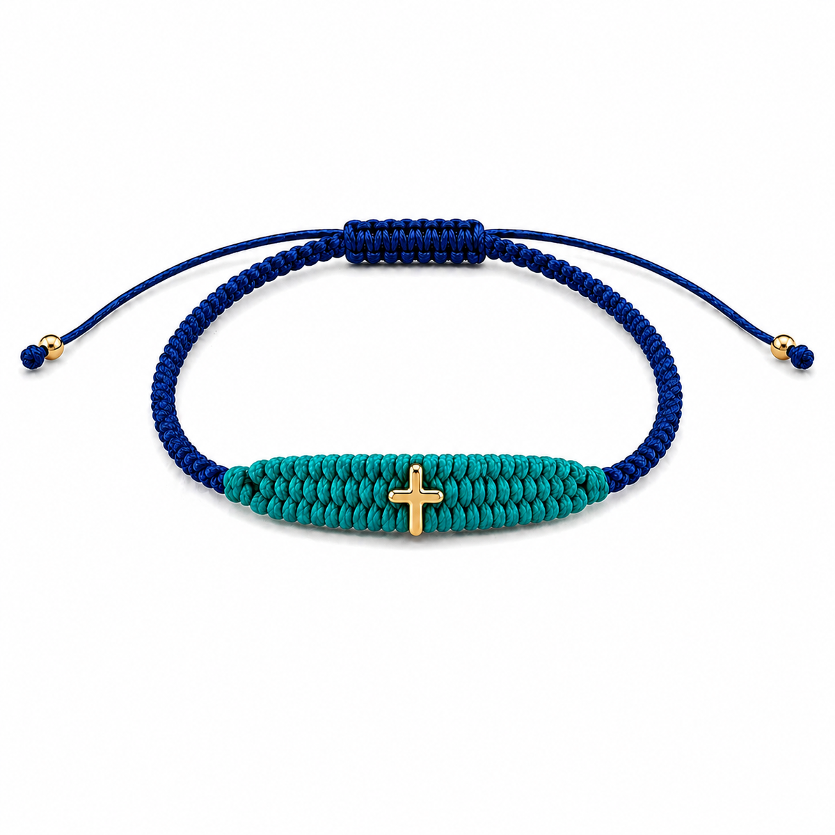 Cross on Thread Bracelet