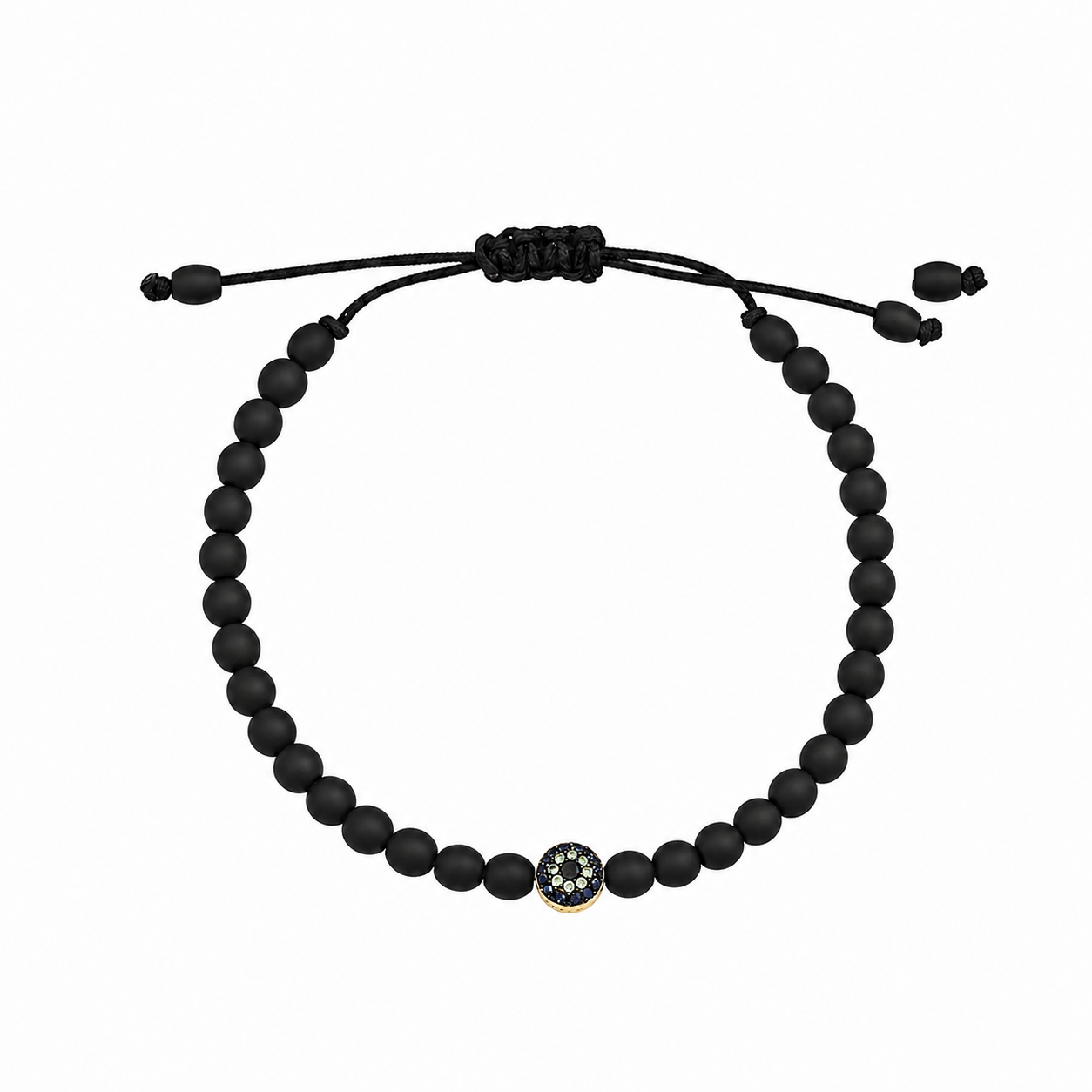 Green - Blue Eye Onyx Bracelet