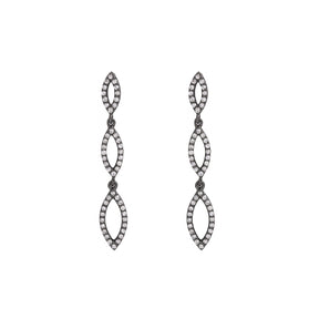 Curvy Droplets Earring
