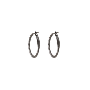 Diamond Hoop earrings. Hoop earrings. Gold hoop earrings. Gold and Diamond hoop earrings. Easy to wear hoops. Diamond hoops. Diamond earrings for gift. Χρυσοί κρίκοι. Διαμαντένιοι κρίκοι. Κρίκος με διαμάντια. Σκουλαρίκια κρίκοι. Σκουλαρίκι για δώρο. Fine jewelry. Anatol. Kifissia. Golden Hall. Athens.