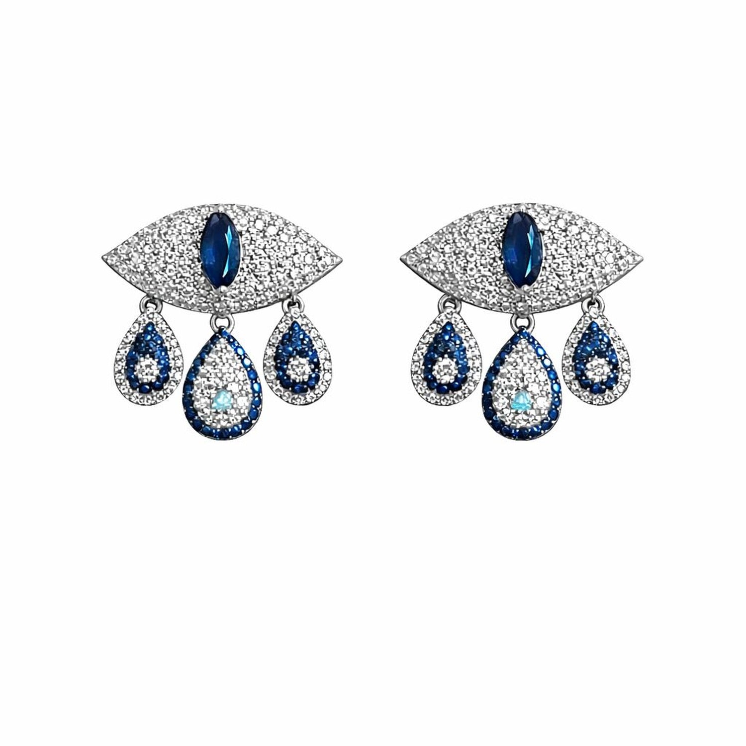 Dripping Eyes Earring