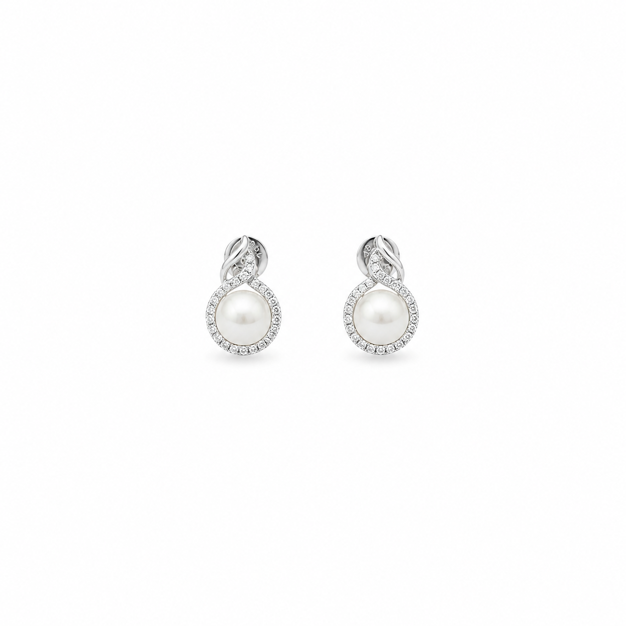 Swirl Pearl Earring
