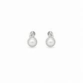 Swirl Pearl Earring
