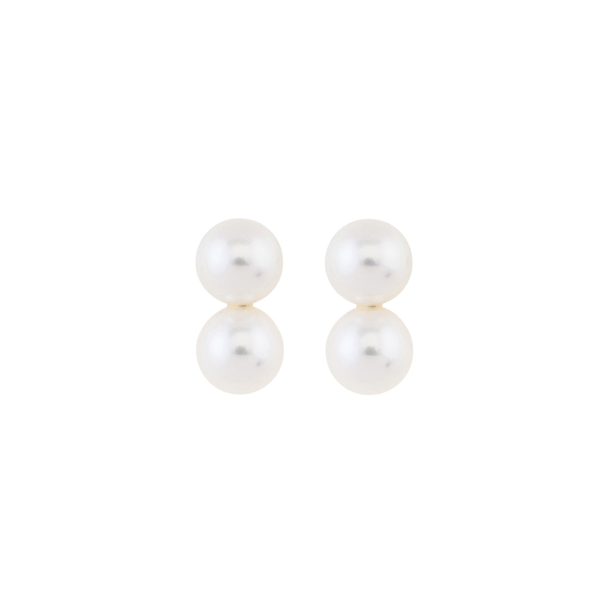 Double Pearl Earring