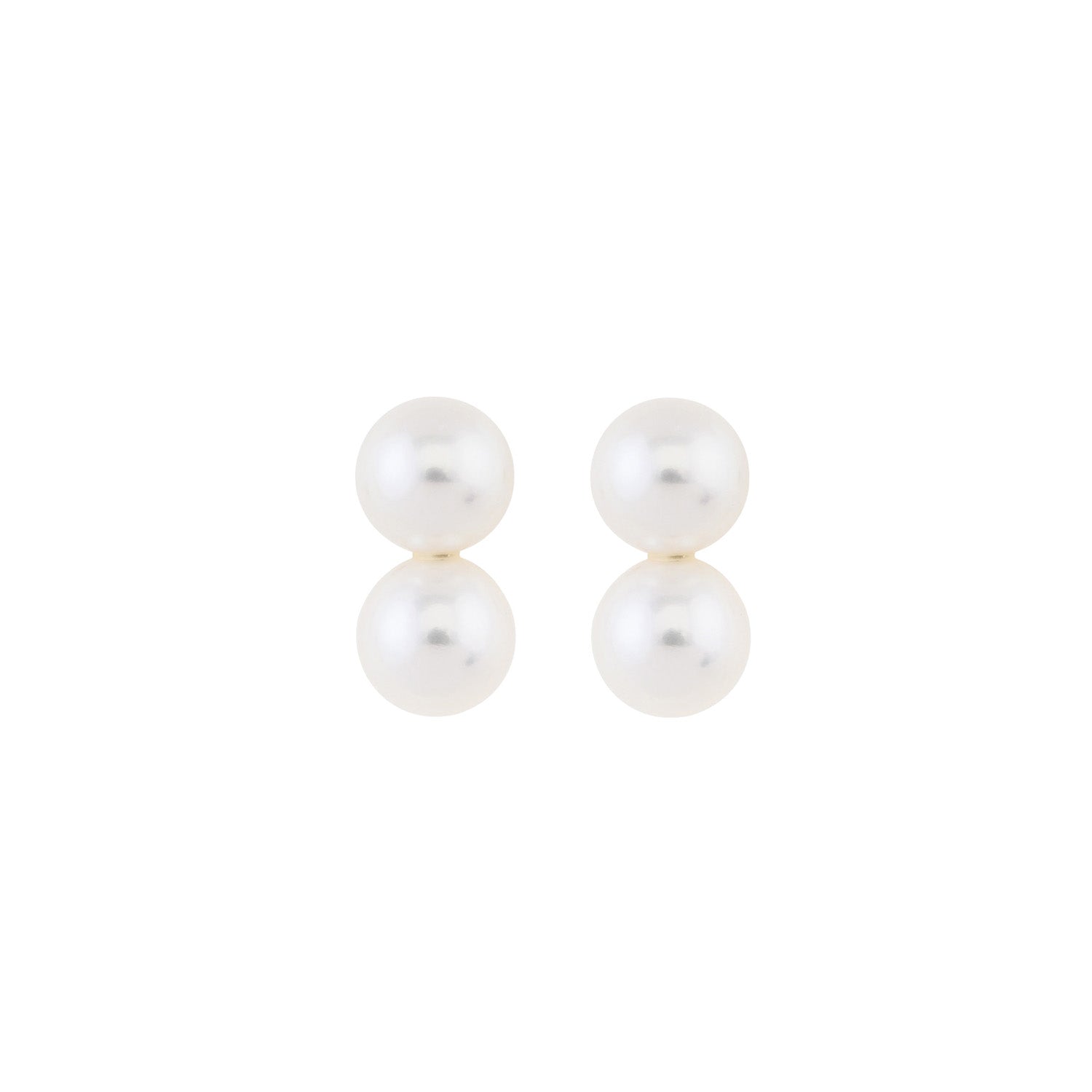 Double Pearl Earring