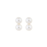 Double Pearl Earring
