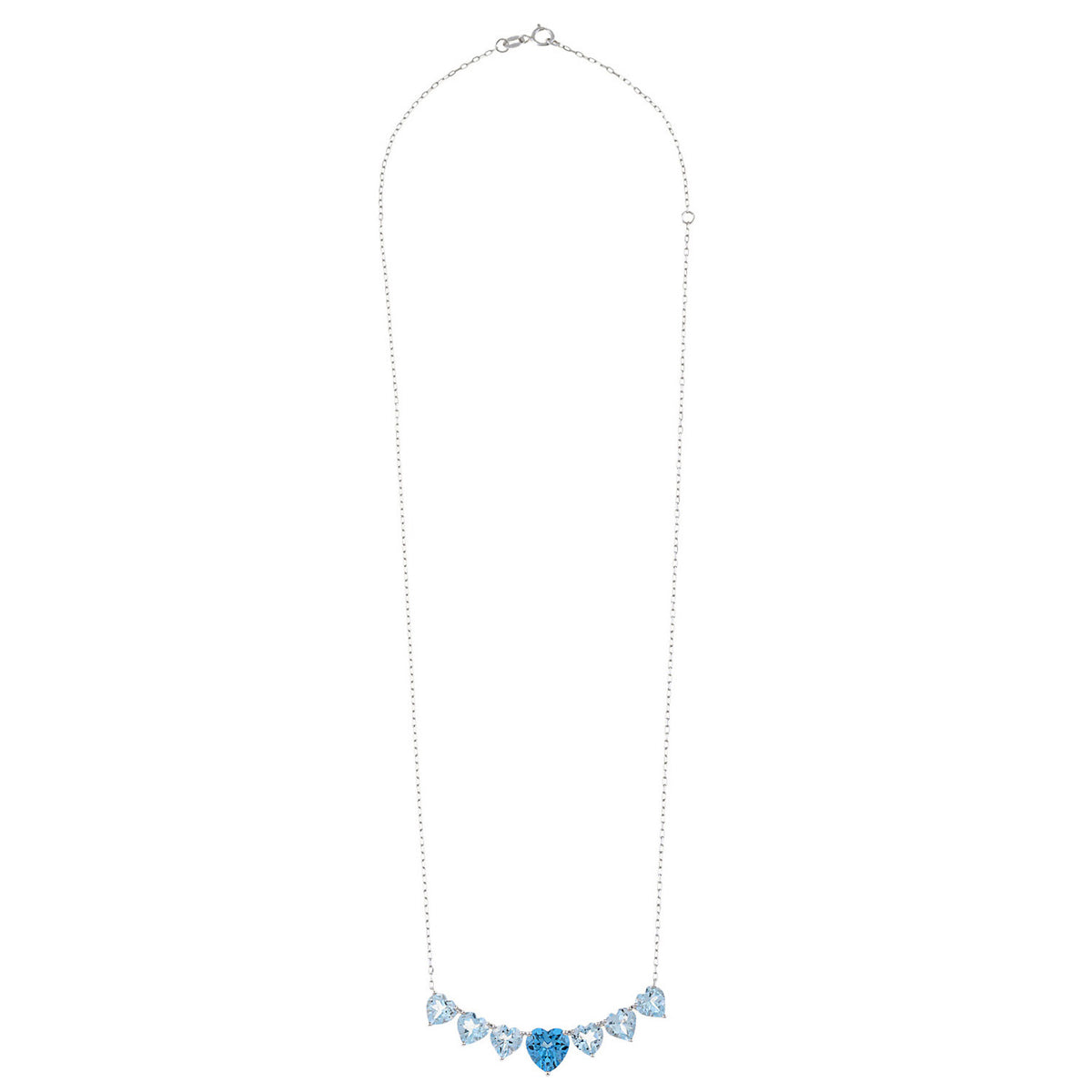 Twilight Glow Hearts Necklace
