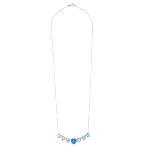 Twilight Glow Hearts Necklace