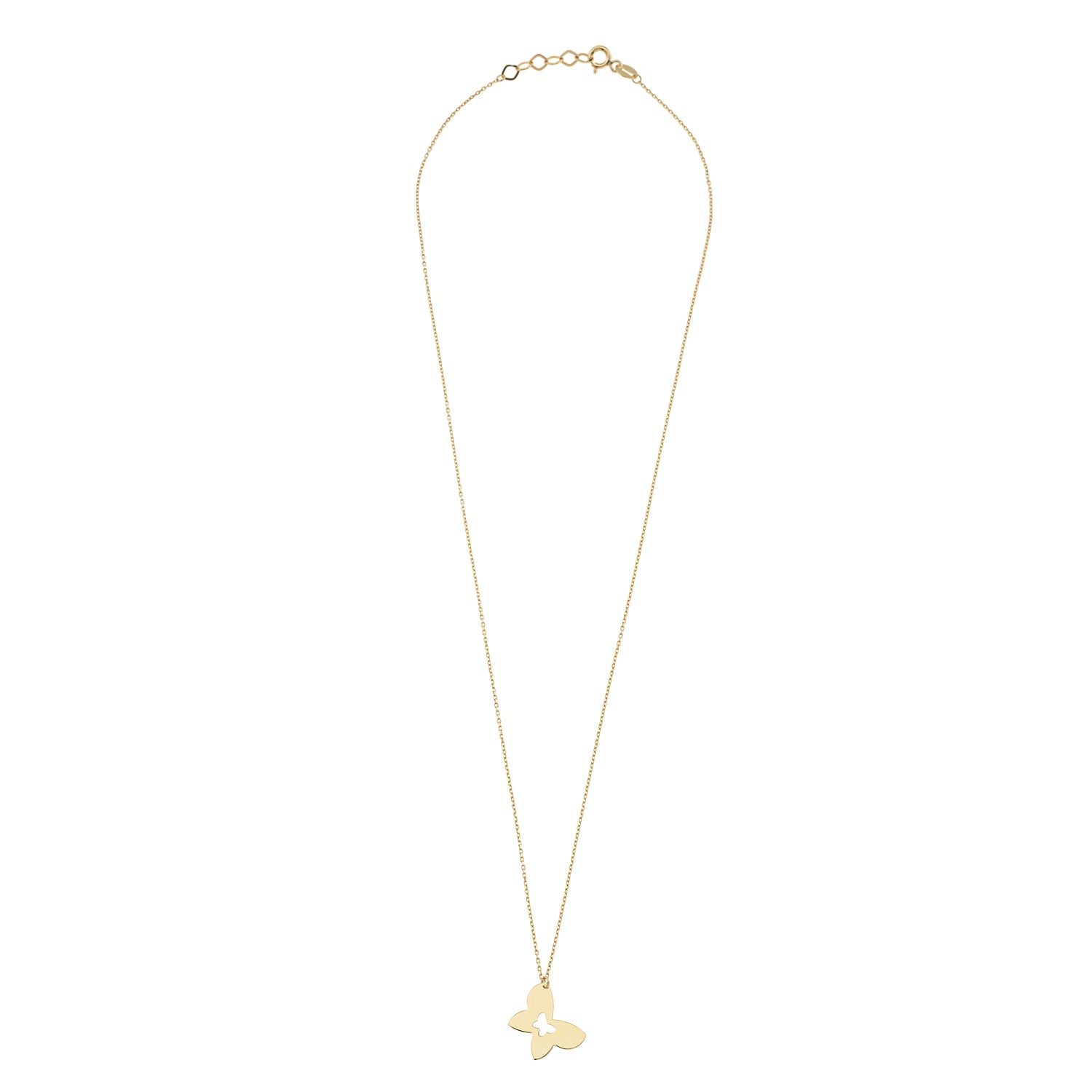 Golden Butterfly Necklace
