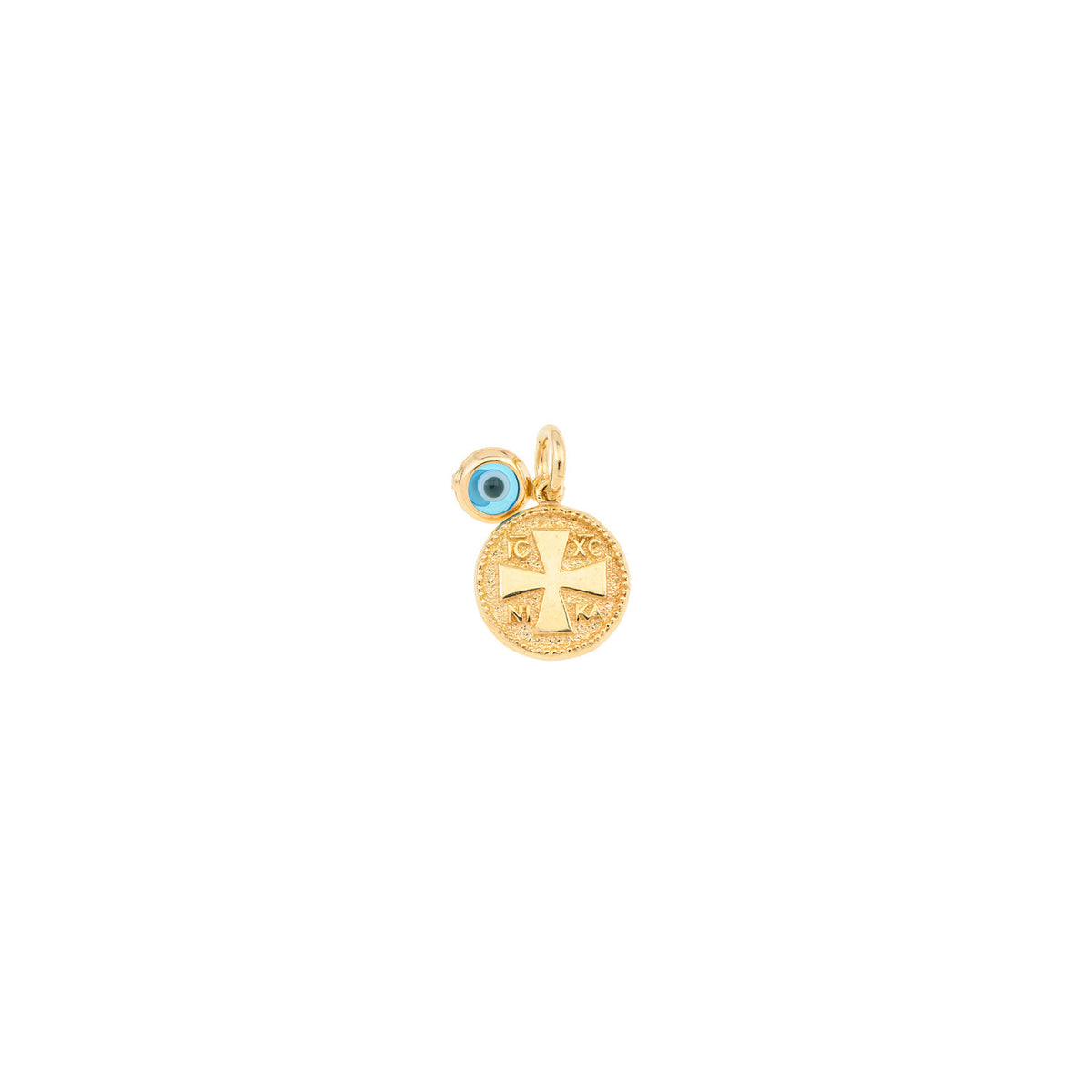 Patty Cross and Eye Pendant