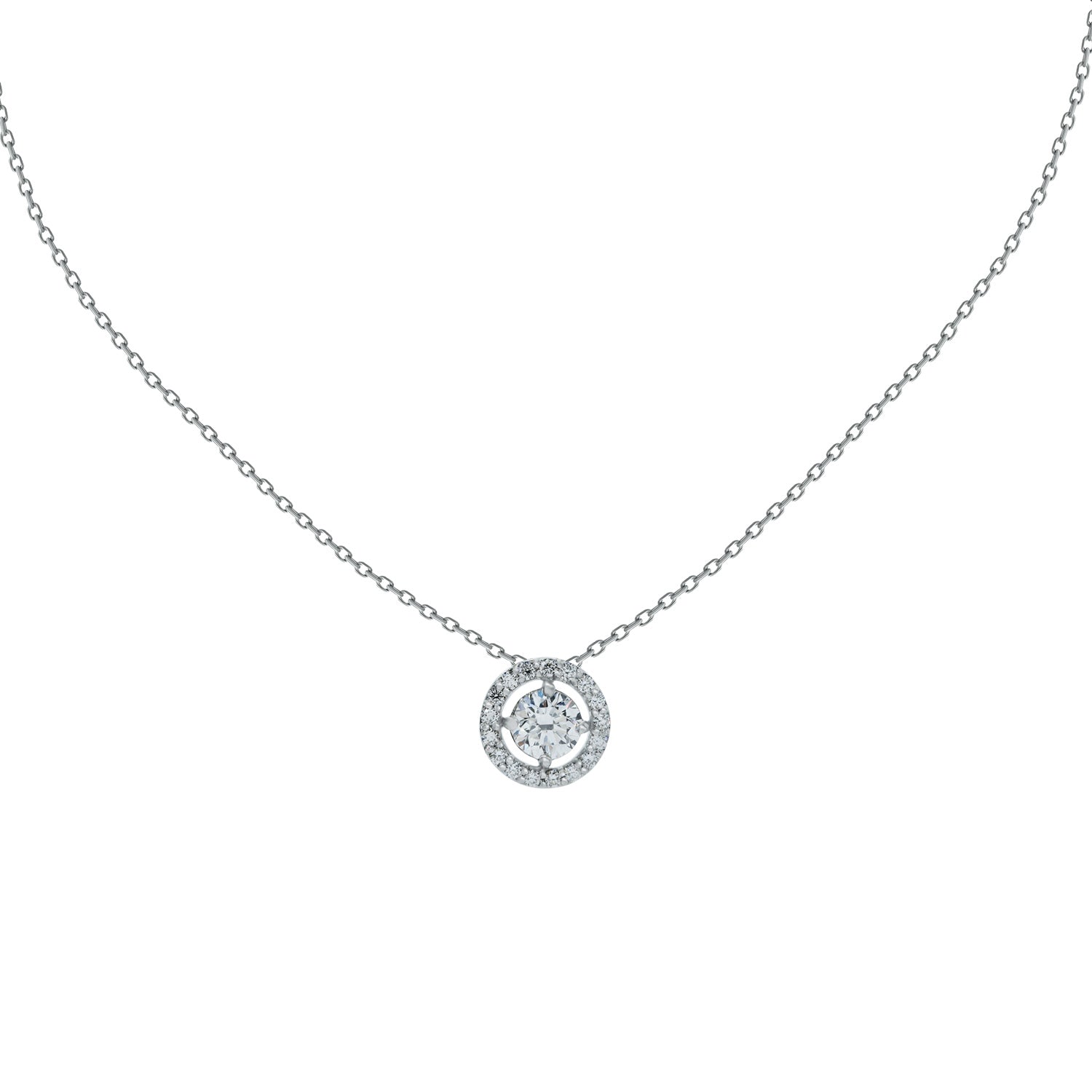 Diamond Necklace. Solitaire diamond necklace. Single diamond necklace. Diamond necklace gift. GIA Certified. Golden Hall. Kifissia. Athens. Κολιέ με διαμάντι. Μονόπετρο κολιέ. Χρυσά κοσμήματα. Κηφισιά. Διαμαντένιο κολιέ. Κολιέ με μπριγιάν. Brilliant Diamond Necklace. Round Diamond Necklace.