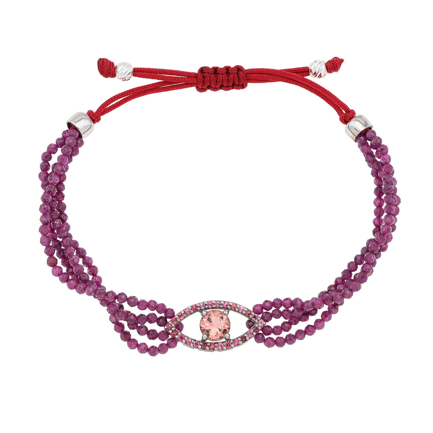 Pink Eye Bracelet