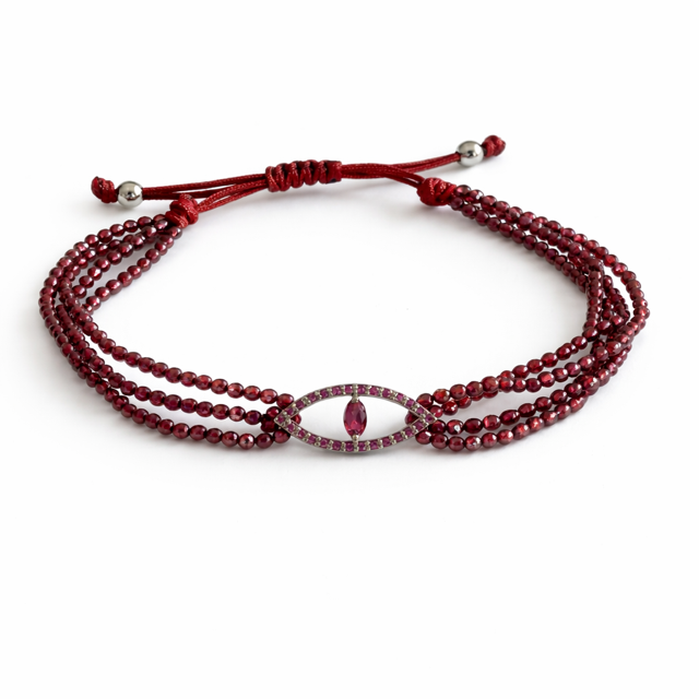 Tourmaline Eye Bracelet