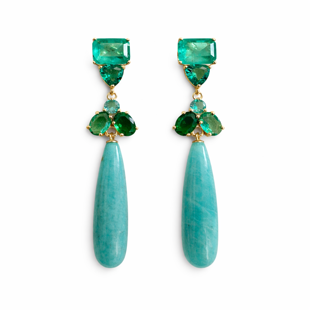 Lake Water Earrings