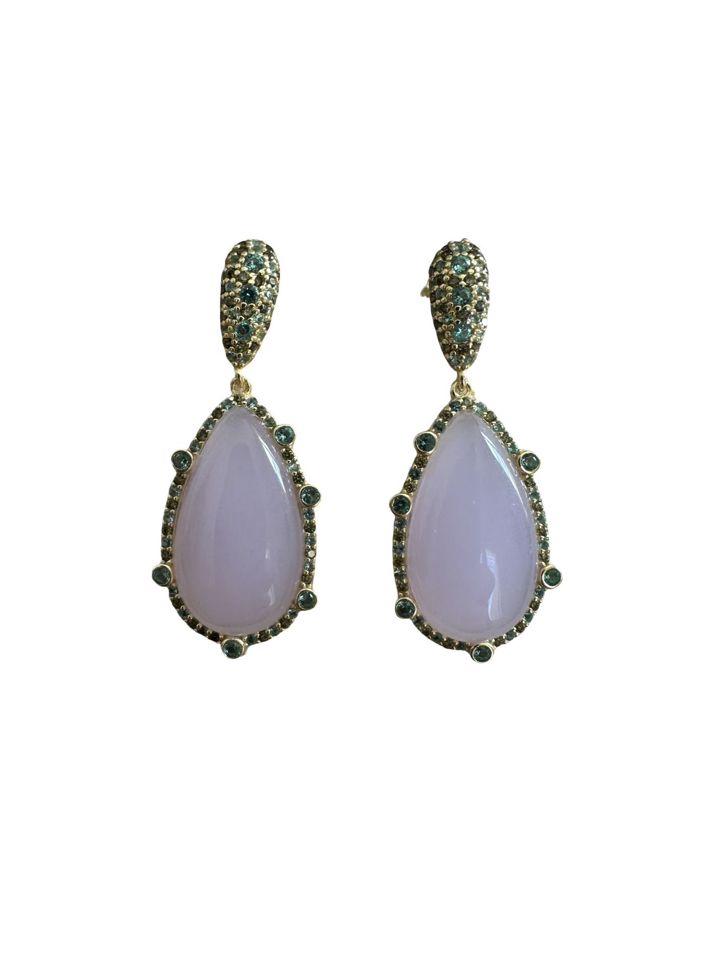 Lavender Plum Earrings