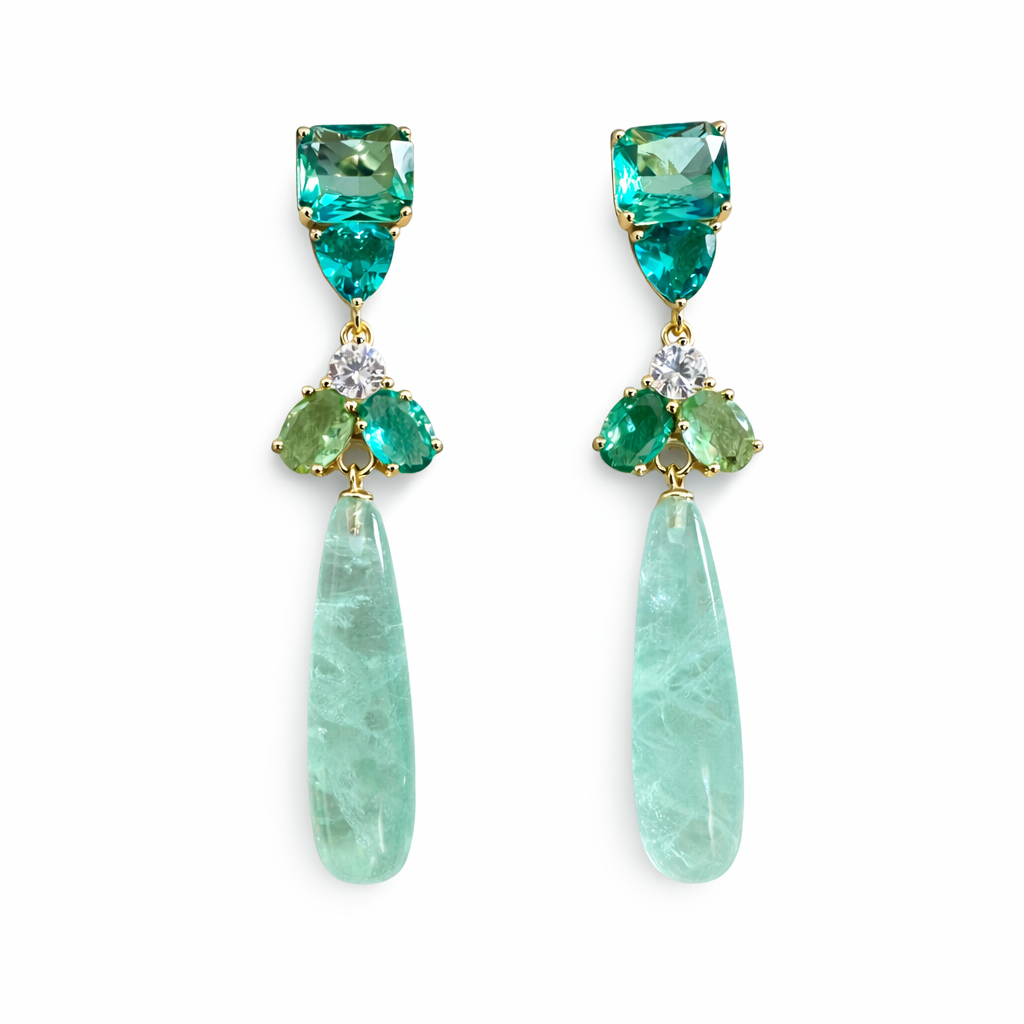 Lake Water Earrings
