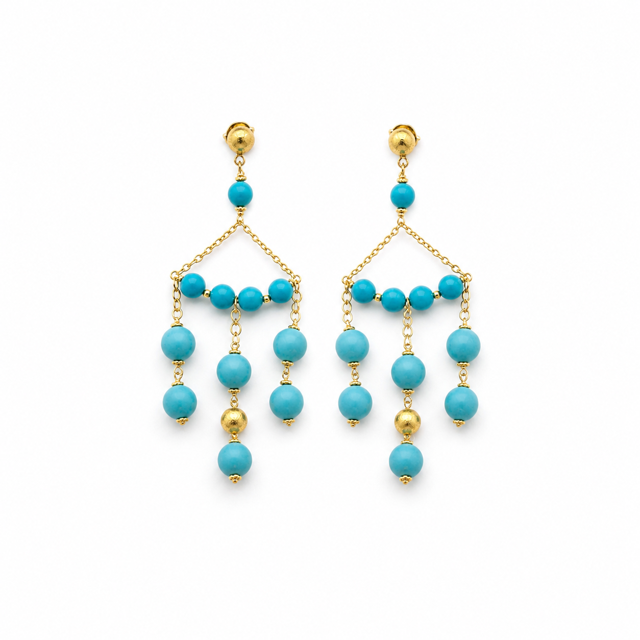 Turquoise Chandelier Earring