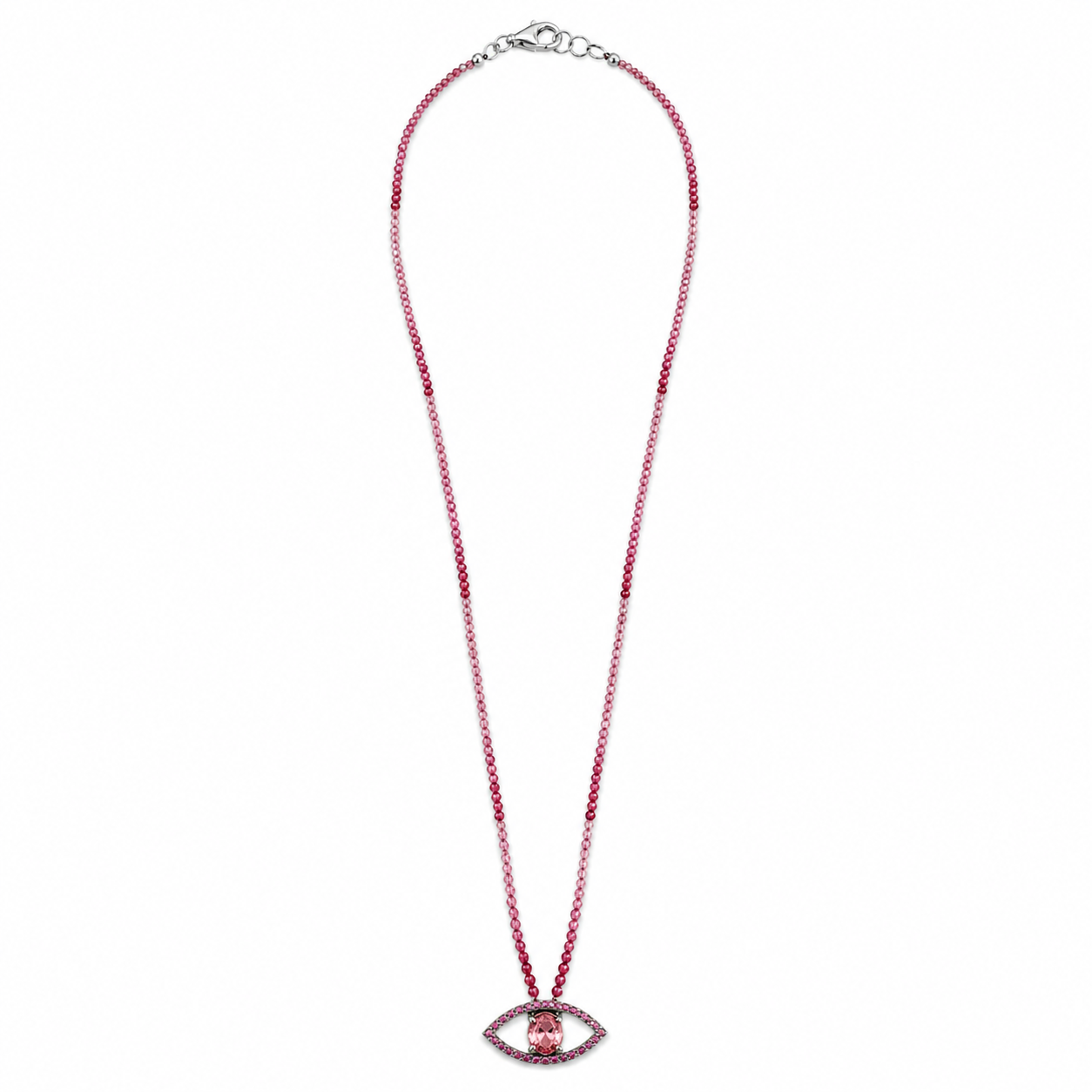 Pink Eye Necklace