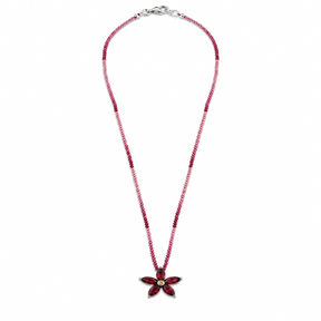 Point Petal Flower Necklace