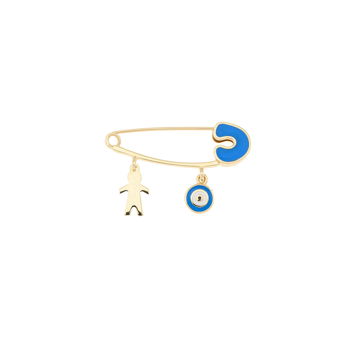 Evil  Eye and Boy Pin