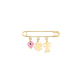 Lucky Girl Pin