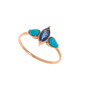 Gold Ring. Diamond Ring. Fine Jewelry. Anatol Jewelry. Kifissia. Golden Hall. Athens. Diamond Jewelry. Χρυσά κοσμήματα. Χρυσά δαχτυλίδια. Κοσμήματα Κηφισιά. Ανατολ. Δαχτυλίδι με διαμάντια. Sapphire and Turquoise Ring.