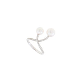 Twist Pearl Ring