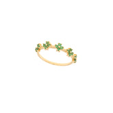 Green Crosses Ring