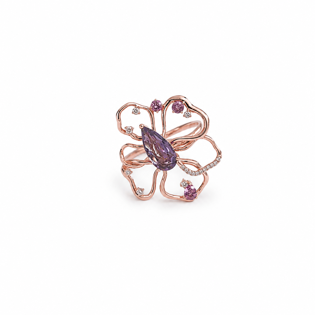 Delicate Floral Inspired Ring