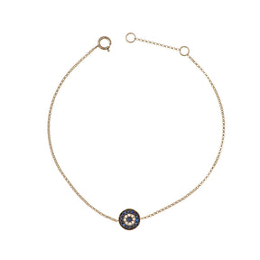 Diamond bracelet. Gold Bracelet. 18k gold bracelet. 14k gold bracelet. Rose Gold Bracelet. Yellow gold bracelet. White Gold Bracelet. Bracelets. Gift Bracelet. Perfect bracelet for present. Precious stone bracelet. Chain Bracelet. Bangle Bracelet. Anatol jewelry. Fine Jewelry. Evil Eye Bracelet. Evil Eye.