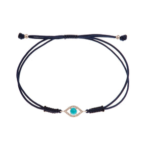 Evil eye bracelet. Diamond evil eye bracelet. Evil eye chain bracelet. Sapphire and diamond eye bracelet. Eye bracelet. Eye jewellery. Anatol jewellery. Χρυσά κοσμήματα. Κόσμημα με μάτι. Βραχιόλι με μάτι. Χρυσό μάτι με μπριγιάν. Ανατολ κοσμήματα.