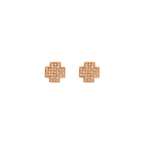 Diamond Earrings. Earring for Gift. Stud Earring. Diamonds. Anatol. Gift. Everyday earring. Easy to wear earring. Sparkly earring. Anatol Jewelry. Fine Jewelry. Golden Hall. Kifissia. Χρυσό σκουλαρίκι. Σκουλαρίκι καρφωτό. Σκουλαρίκι με διαμάντια.  Athens. Χρυσά κοσμήματα. Κοσμήματα Κηφισιά. Σκουλαρίκι με μπριγιάν.