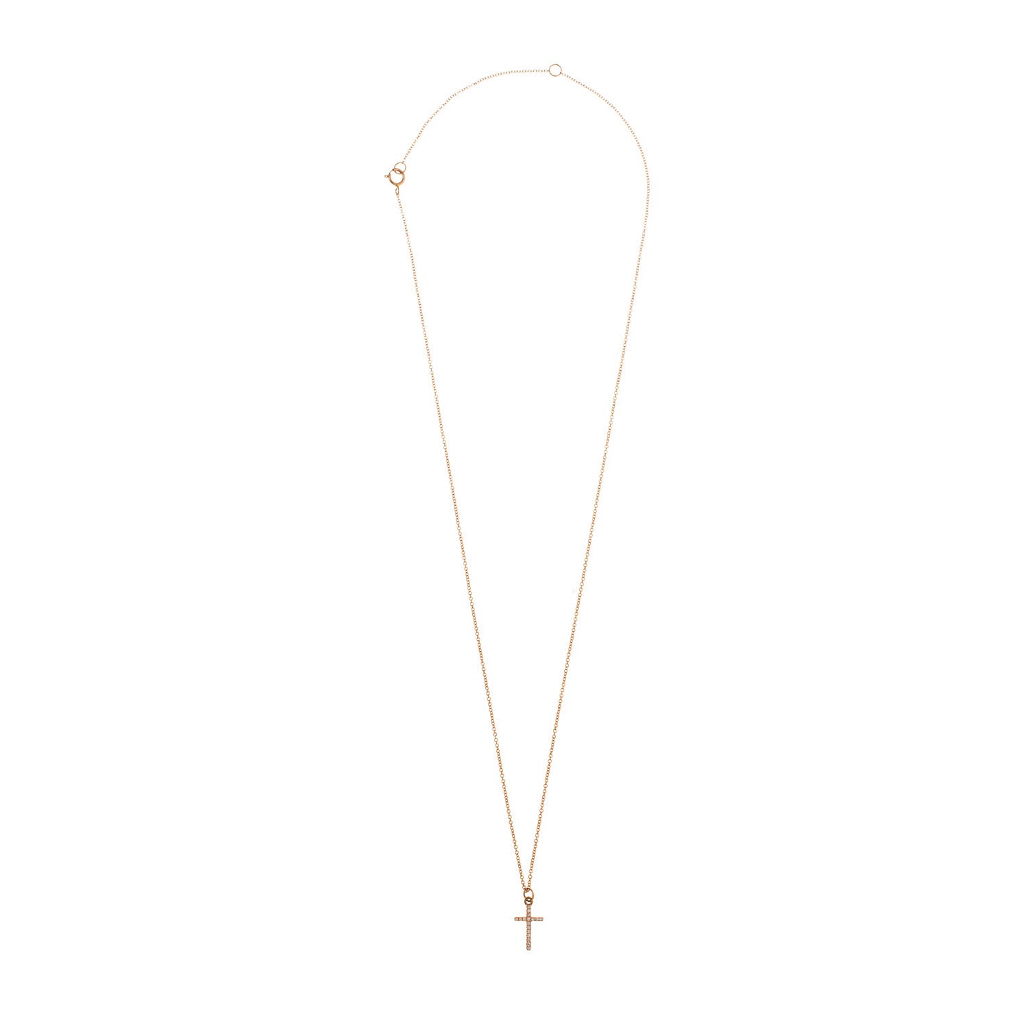 Diamond Cross Necklace