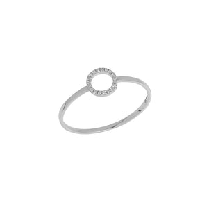 Gold Ring. Diamond Ring. Fine Jewelry. Anatol Jewelry. Kifissia. Golden Hall. Athens. Diamond Jewelry. Χρυσά κοσμήματα. Χρυσά δαχτυλίδια. Κοσμήματα Κηφισιά. Ανατολ. Δαχτυλίδι με διαμάντια. Circle diamond ring.