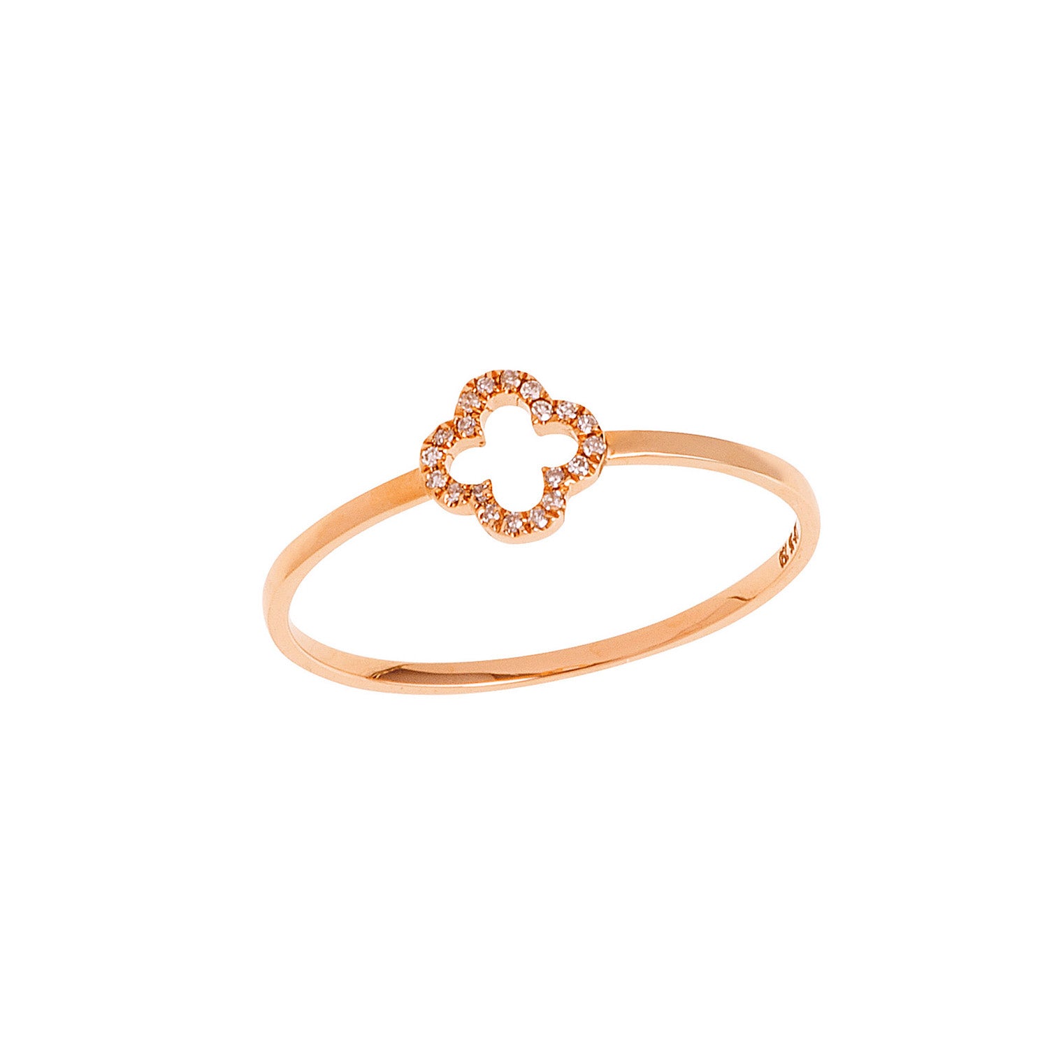 Cross Diamond Ring