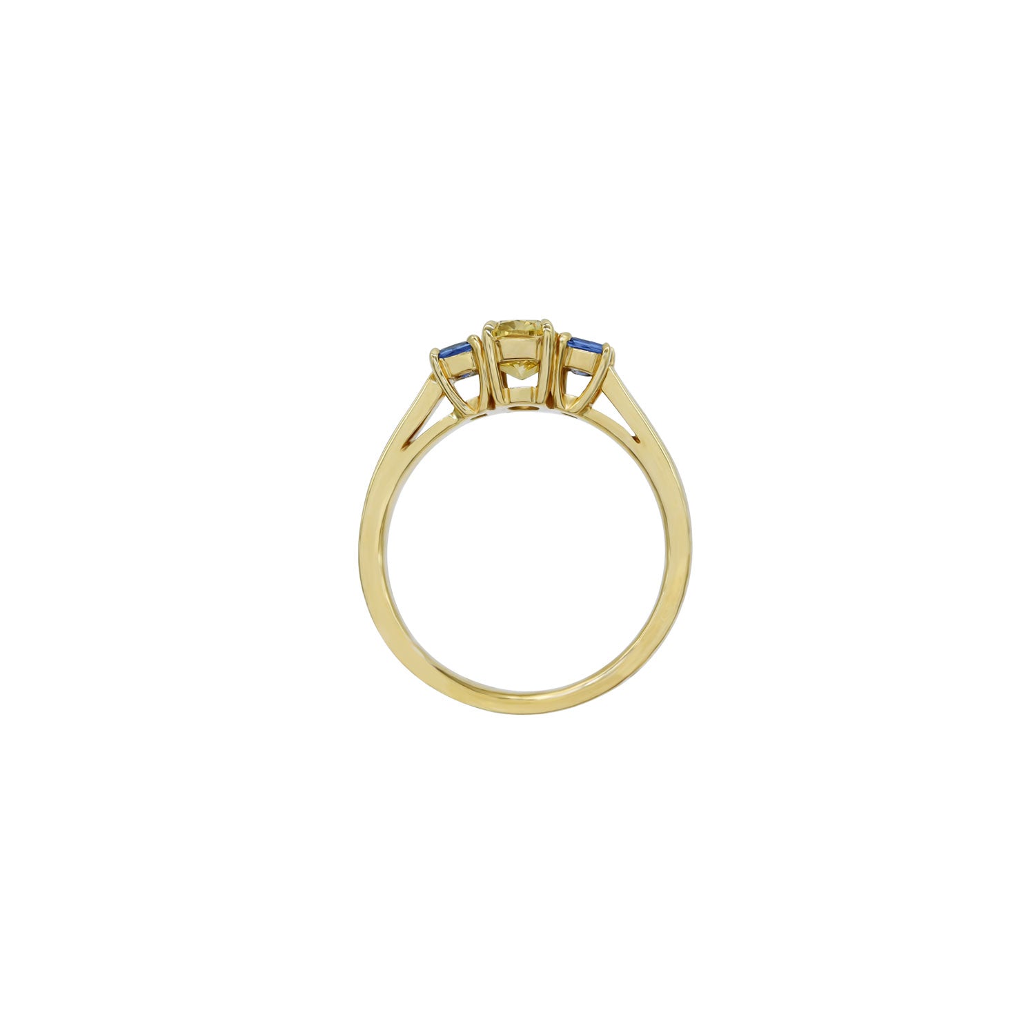 Yellow Diamond Engagement Ring