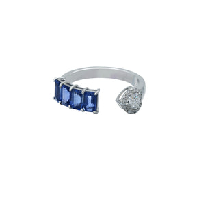 Sapphire Ring. Diamond and sapphire ring. Precious stone ring. High end ring. Anatol jewelry. Fine jewelry. Golden Hall. Kifissia. Vivid blue sapphire. Fine jewelry. Ring. Engagement ring. Royal blue ring. Athens. Δαχτυλίδι με διαμάντια. Δαχτυλίδι με μπλε ζαφείρι. Δαχτυλίδι κόσμημα. Καλό δαχτυλίδι. Κοσμήματα. 